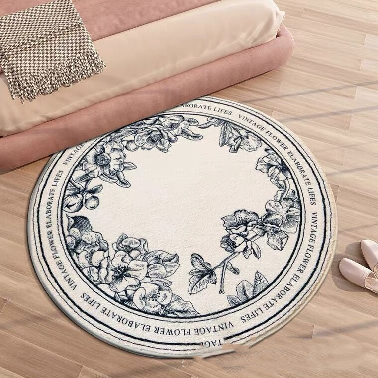 Round Large Area Rug for Living Room and Bedside - VOGORA