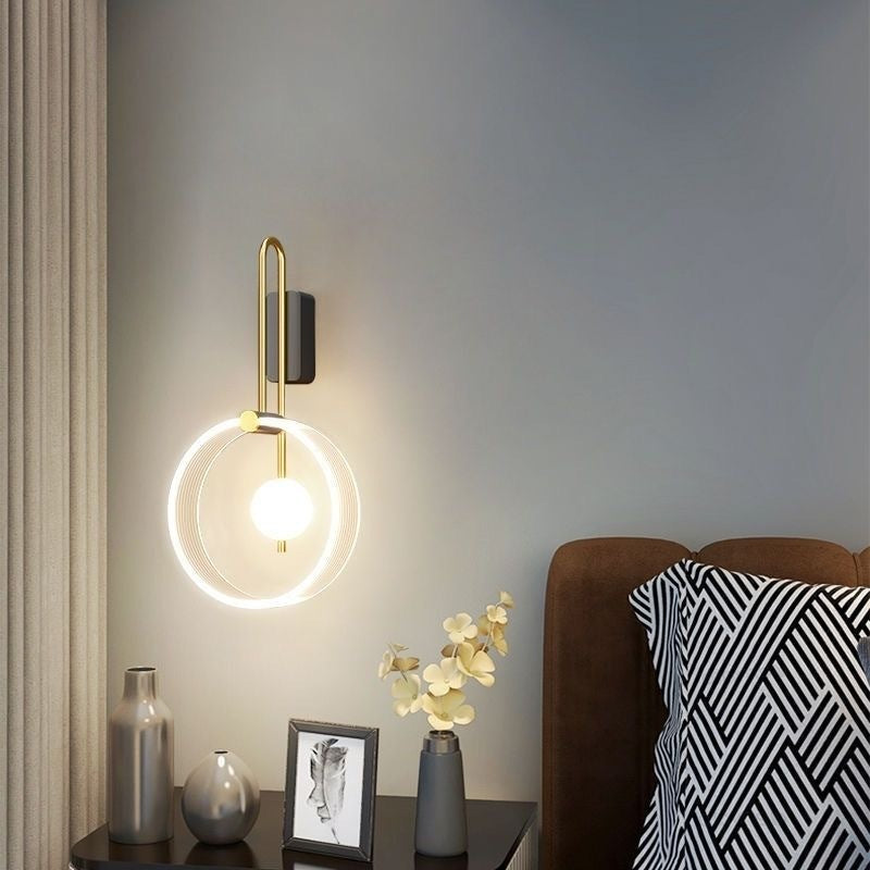Modern Minimalist Wall Lamp for Bedroom and Entry - VOGORA