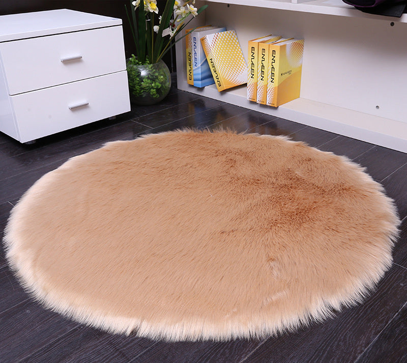 Shaggy Plush White Carpet. - VOGORA