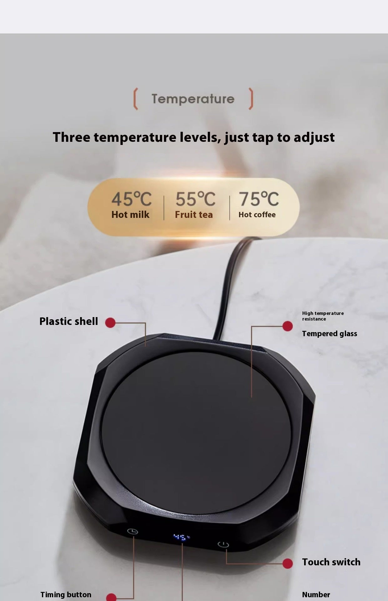 Automatic Intelligent Heating Base - VOGORA