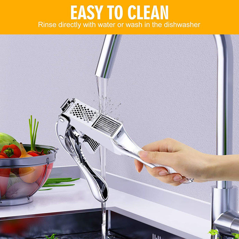 Two-in-One Garlic Press - VOGORA