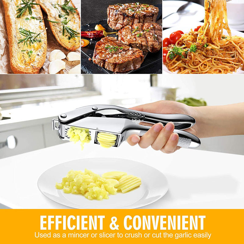 Two-in-One Garlic Press - VOGORA