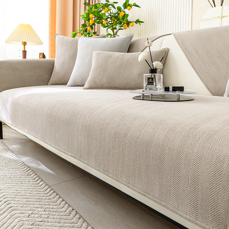 Chenille Sofa Cushion Four Seasons Universal Light Luxury - VOGORA