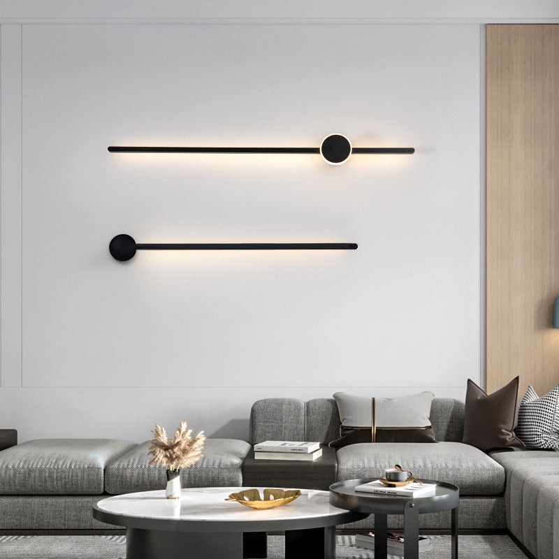 Simple Grid-Free Pole Bedside Wall Lamp. - VOGORA