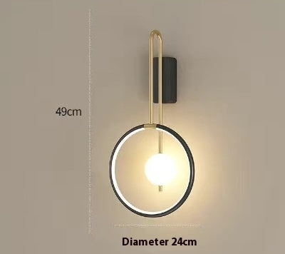 Modern Minimalist Wall Lamp for Bedroom and Entry - VOGORA